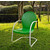 Crosley Furniture Griffith Metal Chair in Grasshopper Green Finish