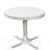 Crosley Furniture Griffith Metal 20" Side Table in White Finish