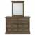 Dresser & Mirror - Front - Front
