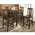 Crosley Furniture 5 Piece Pub Dining Set with Tapered Leg and School House Stools