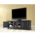 Crosley Furniture Alexandria 60" Low Profile TV Stand in Black Finish