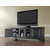 Crosley Furniture LaFayette 60" Low Profile TV Stand in Black Finish