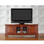 Crosley Furniture Cambridge 60" Low ProfileTV Stand in Classic Cherry Finish