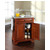 Crosley Furniture LaFayette Solid Granite Top Portable Kitchen Island in Classic Cherry Finish