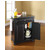 Crosley Furniture Alexandria Solid Black Granite Top Portable Kitchen Island in Black Finish