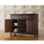 Crosley Furniture Cambridge Buffet Server / Sideboard Cabinet with Wine Storage