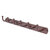 Allied Brass Skyline Collection 6-Position Tie and Belt Rack in Antique Copper