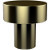 Allied Brass Designer 1" Cabinet Knob, Premium Finish, Satin Brass