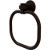 Allied Brass Continental Collection Towel Ring, Premium Finish, Rustic Bronze