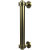 Dotted Satin Brass Cabinet Pull