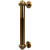 Twisted Polished Brass Cabinet Pull
