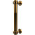 Dotted Polished Brass Cabinet Pull