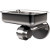 Allied Brass Satellite Orbit Two Collection Soap Dish with Glass Liner, Standard Finish, Polished Chrome