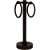 Allied Brass Mercury Collection 2-Ring Guest Towel Holder, Premium Finish, Rustic Bronze