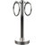 Allied Brass Mercury Collection 2-Ring Guest Towel Holder, Standard Finish, Polished Chrome