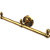 Two Arm, Polished Brass, Towel Holder