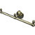Two Arm, Satin Brass, Towel Holder