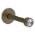 Allied Brass Carolina Crystal Collection Retractable Wall Hook in Antique Brass