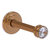 Allied Brass Carolina Crystal Collection Retractable Wall Hook in Brushed Bronze