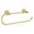 Allied Brass Carolina Crystal Collection Wall Mounted Paper Towel Holder in Satin Brass
