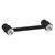 Allied Brass Carolina Crystal Collection 3'' Cabinet Pull in Matte Black