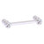 Allied Brass Carolina Crystal Collection 3'' Cabinet Pull in Polished Chrome