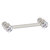 Allied Brass Carolina Crystal Collection 3'' Cabinet Pull in Satin Nickel