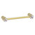 Allied Brass Carolina Crystal Collection 4'' Cabinet Pull in Satin Brass