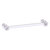 Allied Brass Carolina Crystal Collection 5'' Cabinet Pull in Satin Chrome