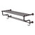 Allied Brass Carolina Crystal Collection 36'' Towel Shelf with Double Towel Bar in Venetian Bronze
