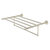 Allied Brass Carolina Crystal Collection 24'' Towel Shelf with Integrated Towel Bar in Polished Nickel