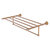 Allied Brass Carolina Crystal Collection 30'' Towel Shelf with Integrated Towel Bar in Brushed Bronze