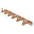 Allied Brass Carolina Collection 6-Position Tie and Belt Rack in Brushed Bronze