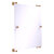 Allied Brass Carolina Collection Rectangular Frameless Rail Mounted Mirror in Brushed Bronze