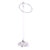 Allied Brass Carolina Collection Guest Towel Ring Stand in Polished Chrome