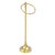 Allied Brass Carolina Collection Guest Towel Ring Stand in Satin Brass