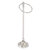 Allied Brass Carolina Collection Guest Towel Ring Stand in Satin Nickel