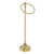 Allied Brass Carolina Collection Guest Towel Ring Stand in Unlacquered Brass