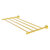 Allied Brass Carolina Collection 24'' Towel Shelf in Polished Brass