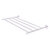 Allied Brass Carolina Collection 24'' Towel Shelf in Polished Chrome