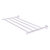 Allied Brass Carolina Collection 24'' Towel Shelf in Satin Chrome