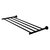 Allied Brass Carolina Collection 30'' Towel Shelf in Matte Black