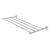 Allied Brass Carolina Collection 30'' Towel Shelf in Satin Nickel