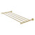 Allied Brass Carolina Collection 30'' Towel Shelf in Unlacquered Brass