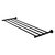 Allied Brass Carolina Collection 36'' Towel Shelf in Matte Black