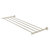 Allied Brass Carolina Collection 36'' Towel Shelf in Polished Nickel