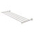 Allied Brass Carolina Collection 36'' Towel Shelf in Satin Nickel