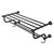 Allied Brass Carolina Collection 30'' Towel Shelf with Double Towel Bar in Antique Bronze