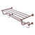 Allied Brass Carolina Collection 30'' Towel Shelf with Double Towel Bar in Antique Copper