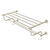 Allied Brass Carolina Collection 30'' Towel Shelf with Double Towel Bar in Polished Nickel
